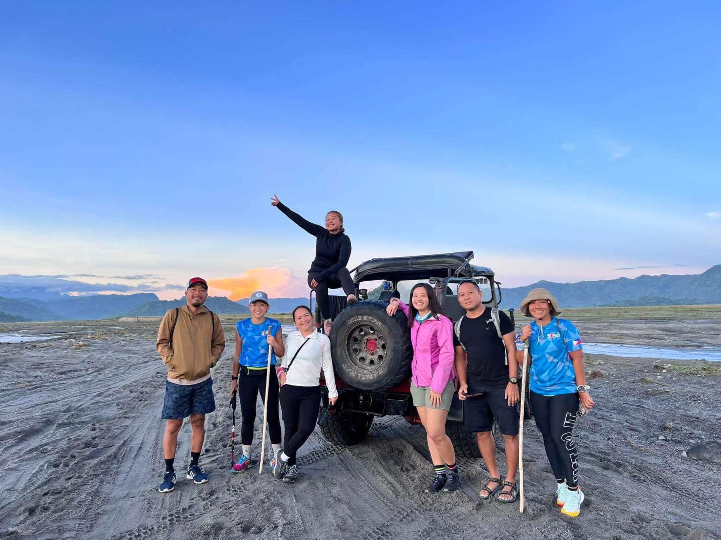 Trekking Mt Pinatubo Via 4x4 Capas Trail Daytour Philippines Miki Travel Asia 4843