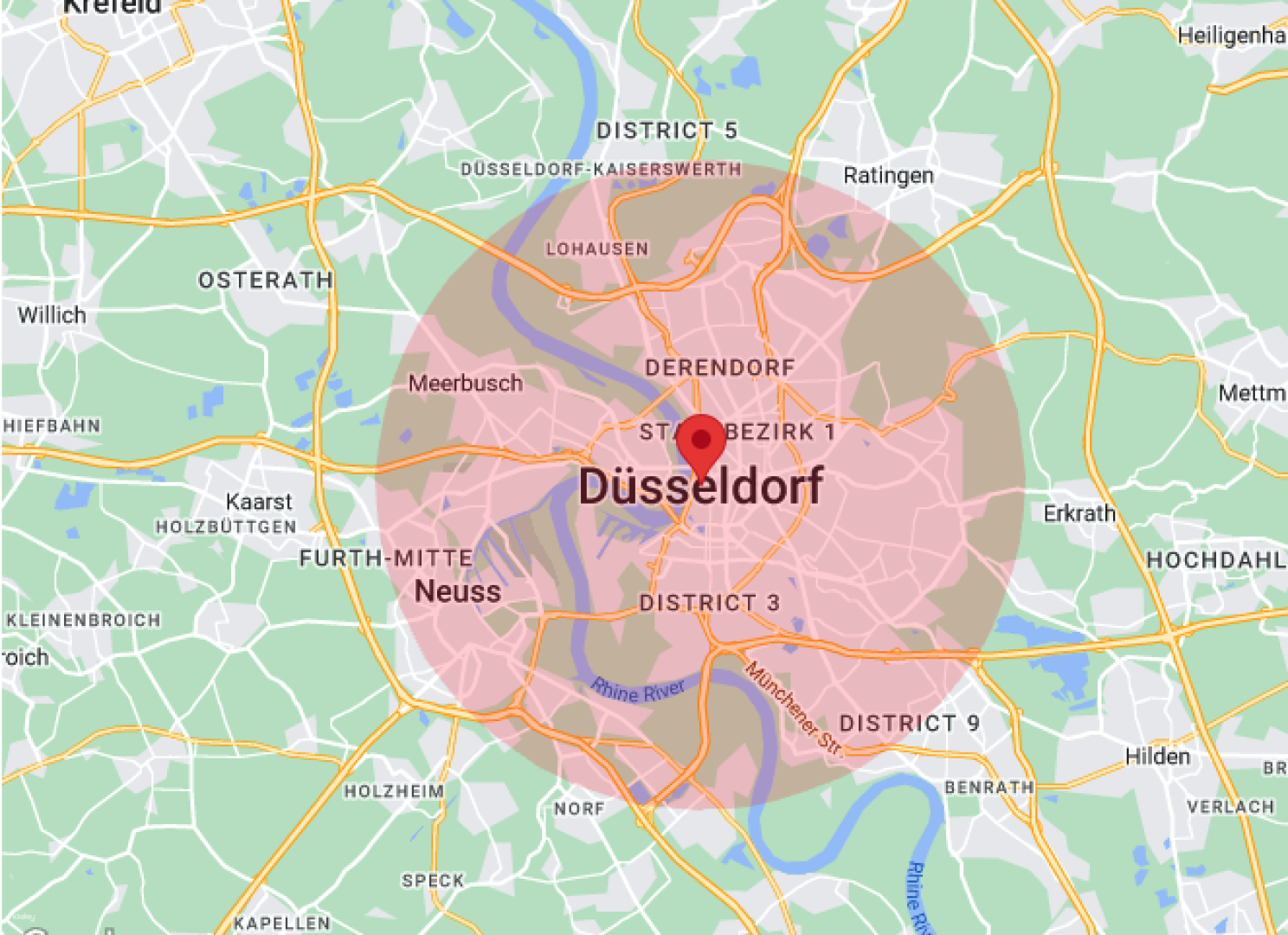 Dusseldorf Airport DUS in Germany to and from Dusseldorf City | Airport transfer