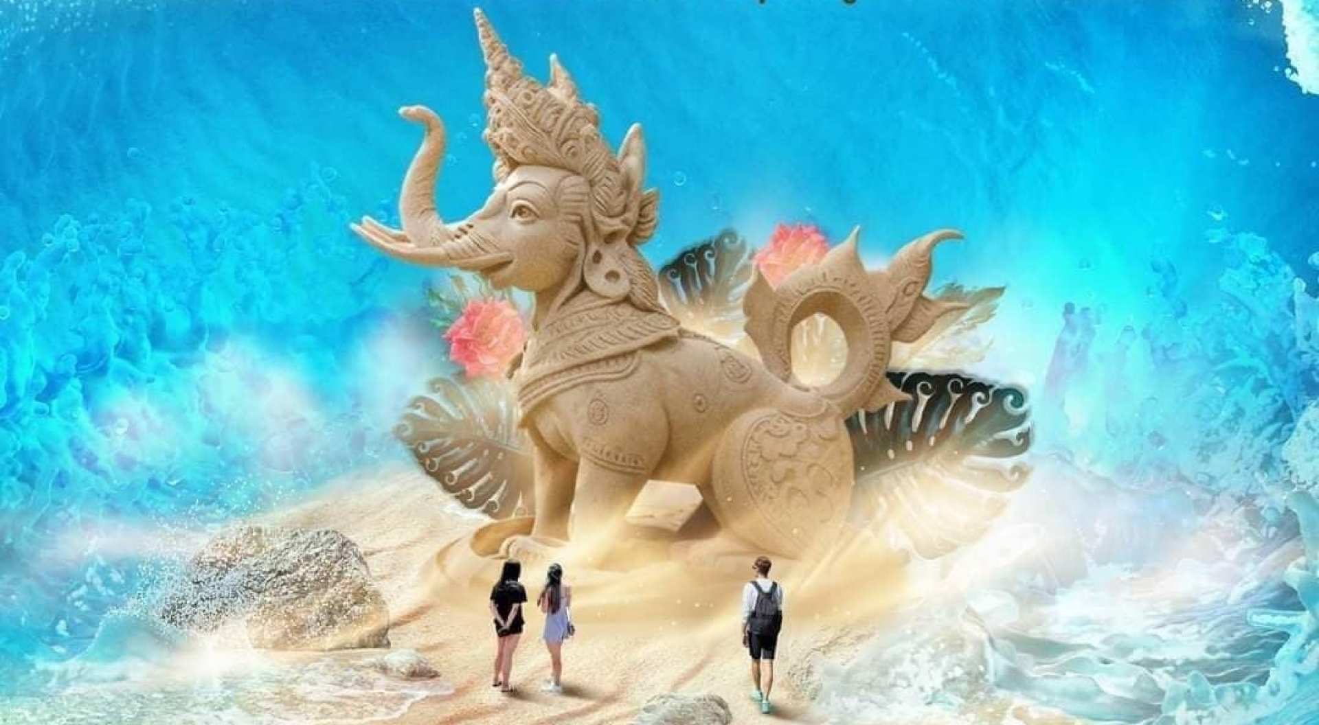 International Sand Sculpture 2024 at Legend Siam Pattaya | Thailand