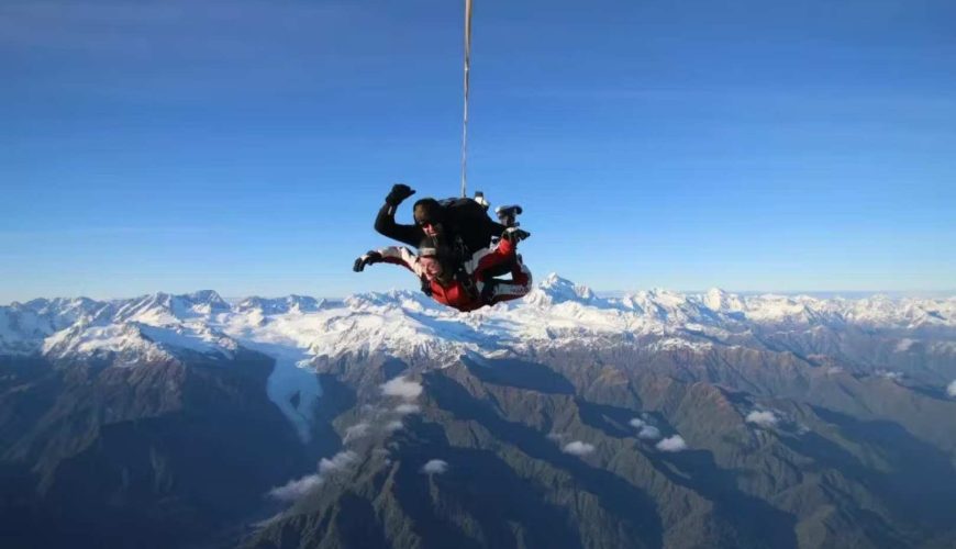 [World Top 9 Skydive Location] Franz Josef & Fox Glaciers Experience | New Zealand