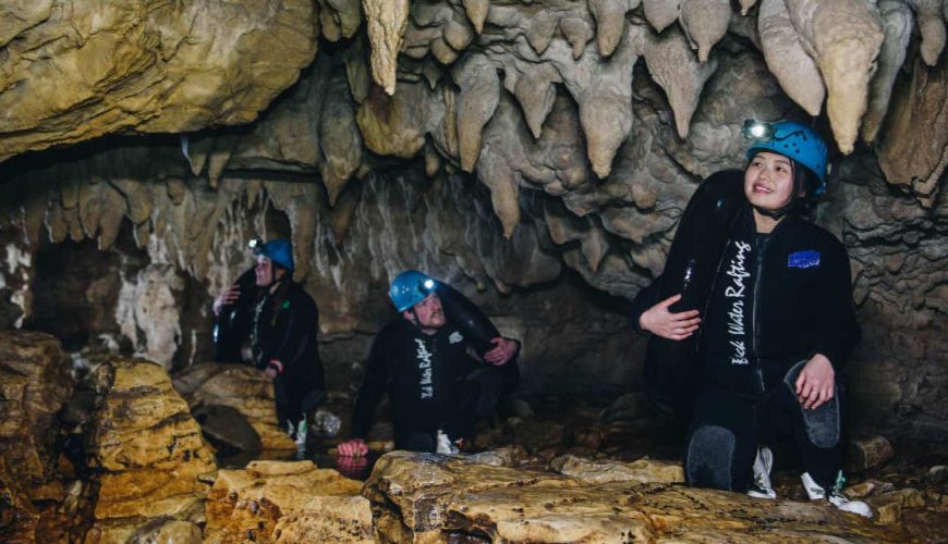 Waitomo Glowworm Caves Black Water Rafting Labyrinth Tour | New Zealand