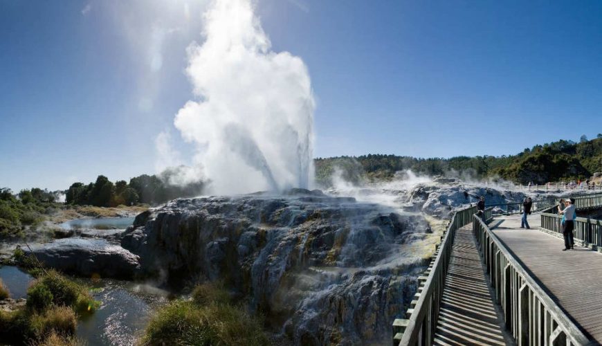 Rotorua Te Puia geothermal Guided Tour & Maroi Culture Experience | New Zealand