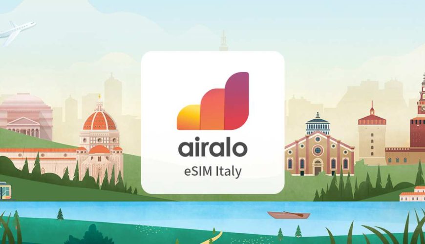【Airalo Italy eSIM】Italy 1~20GB total eSIM