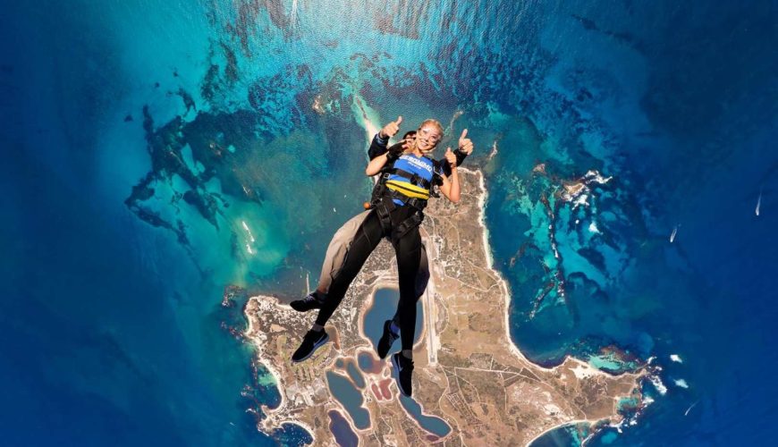 Rottnest Island Tandem Skydive from Perth | Western Australia