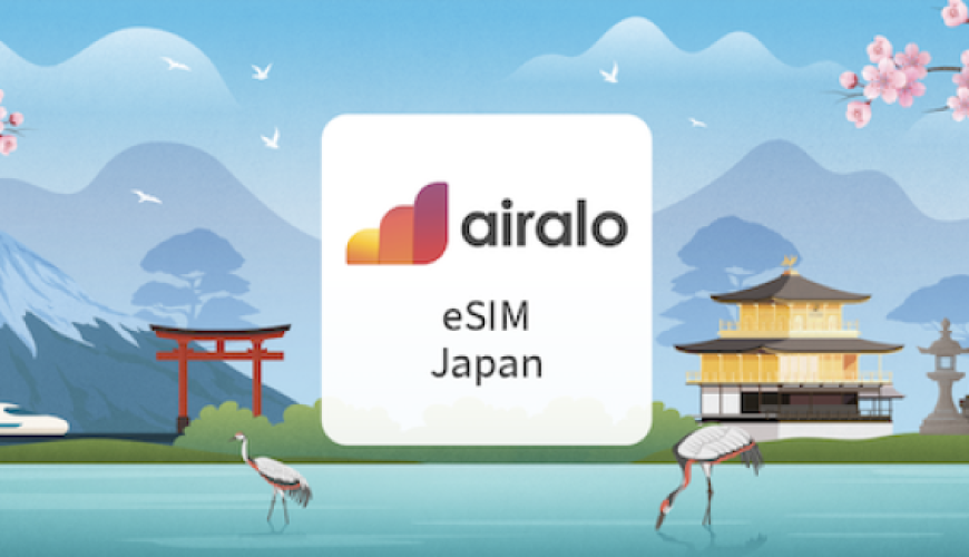 【Airalo Japan eSIM】Japan 1~20GB Total Data eSIM