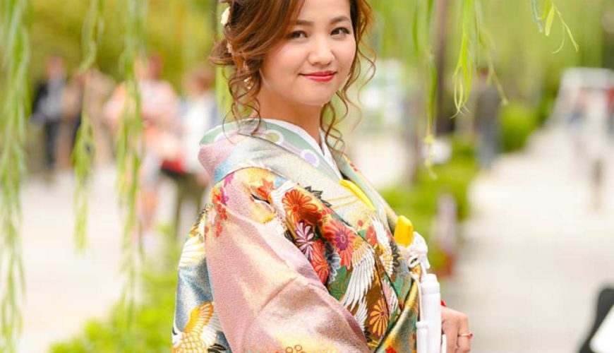 High-end Japanese-style kimono in Kyoto, Japan & taken by professional photographer｜Wearing items レンタル 华