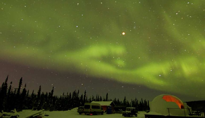 7D6N Aurora Tour from Anchorage to Fairbanks: Chena Hot Spring & Matanuska Glacier Hiking Tour & Fairbanks City Tour | Alaska