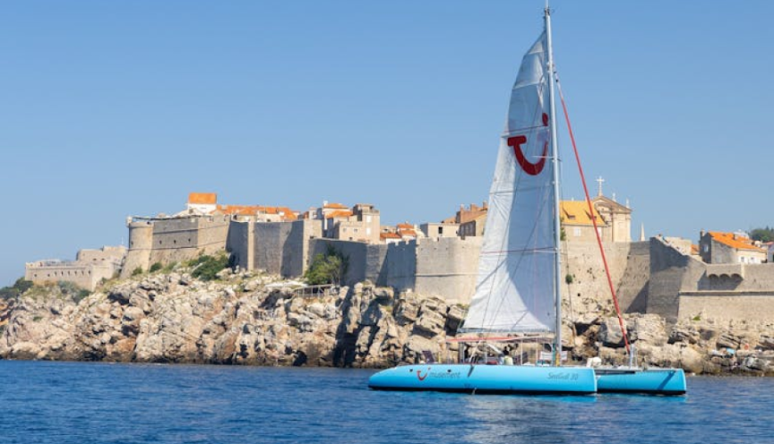 Half-day Adriatic catamaran cruise from Dubrovnik