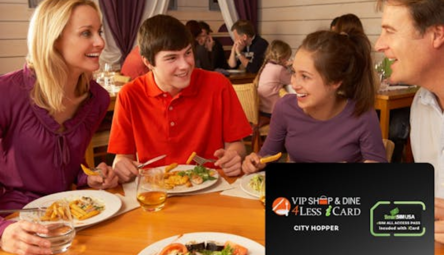 VIP Shop & Dine 4Less Card Orlando