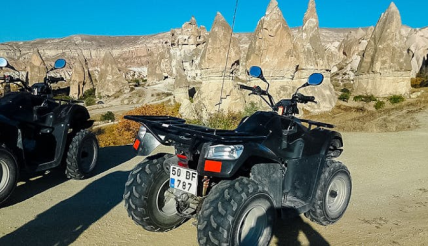 Cappadocia sunset quad safari tour