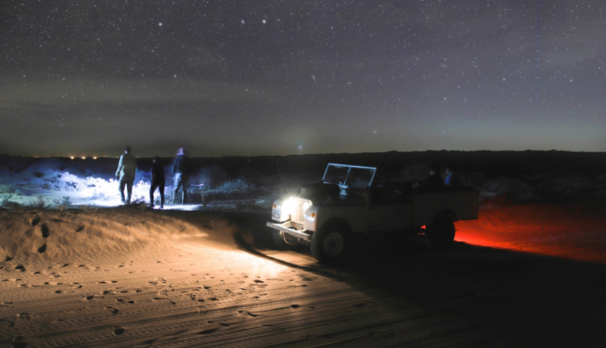 Dubai Private Night Safari Tour with Astronomy Session