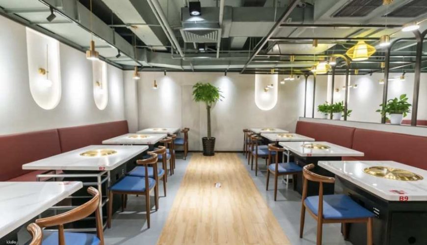 China | Shanghai Nanjing Road Pedestrian Street Zhicheng BBQ Tomahawk Steak Set