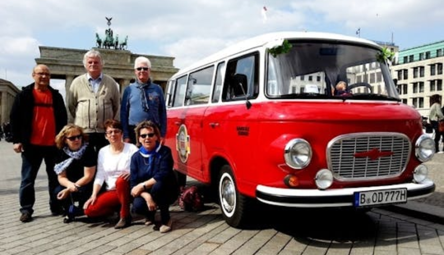 Berlin City Classic sightseeing tour in a GDR vintage car