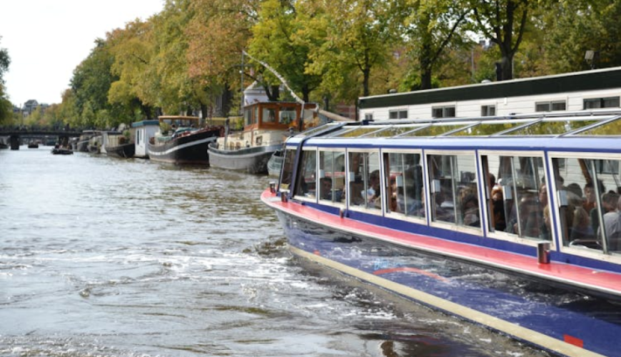 National Maritime Museum entrance ticket and Amsterdam canal cruise