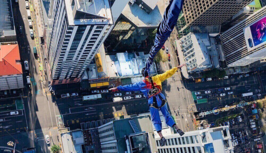 Auckland Sky Tower SkyJump  | New Zealand
