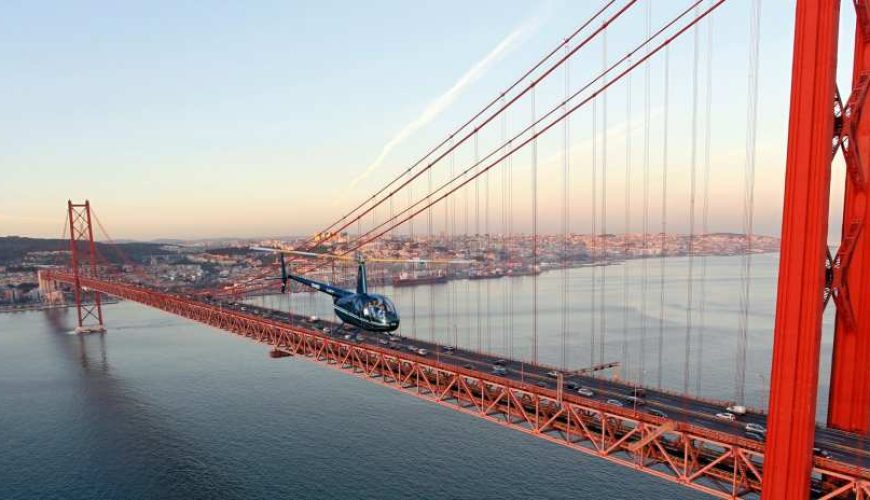 Lisbon Panoramic Helicopter 10-Minute Flight | Portugal