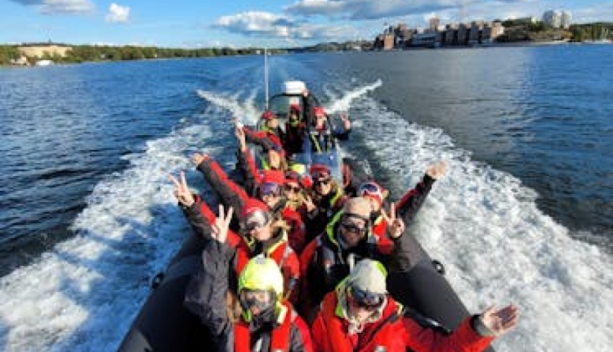 2-hour archipelago tour on a RIB speedboat