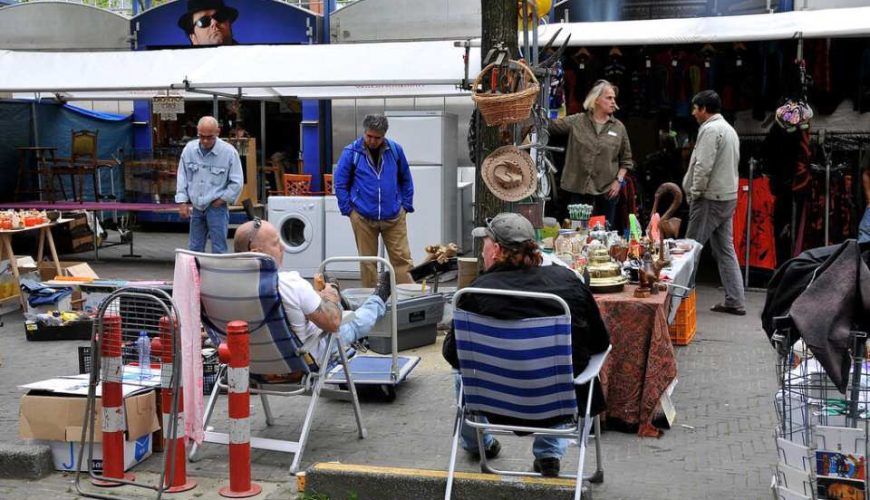 Private Half-Day Walking Tour from the Amsterdam Flower Market in the Netherlands (Korean Guide)