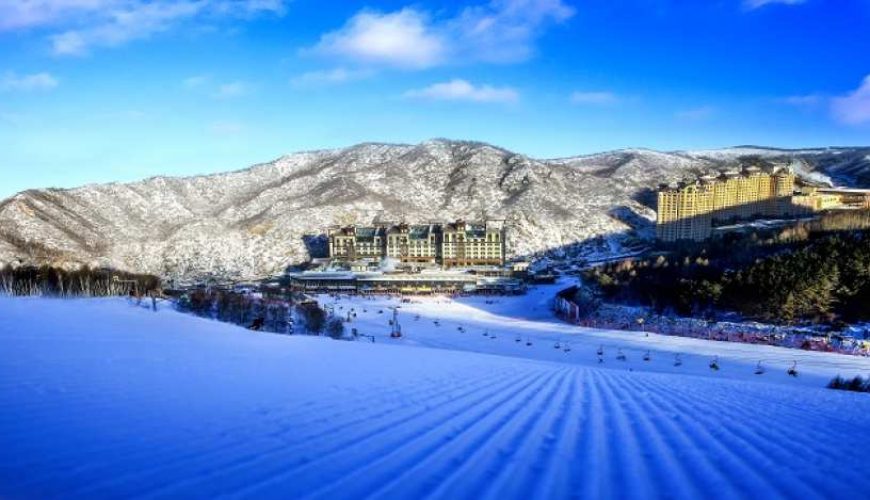 中國河北崇禮 萬龍滑雪場