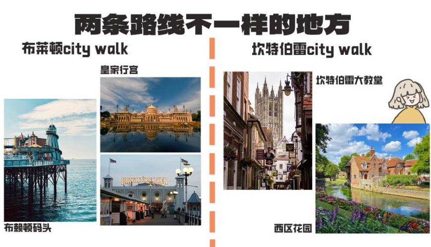 Seven Sisters White Cliffs + Canterbury l Brighton l One-day tour in Chinese | Depart from London | Popular check-in spots for the movie "Atonement"