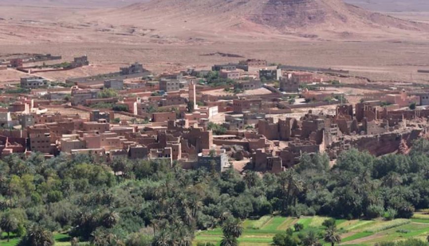 MOROCCO DESERT TOUR IN 4 DAYS FROM MARRAKECH :AIT BENHADDOU KASBAH AND CAMELRIDE IN SAHARA DESERT